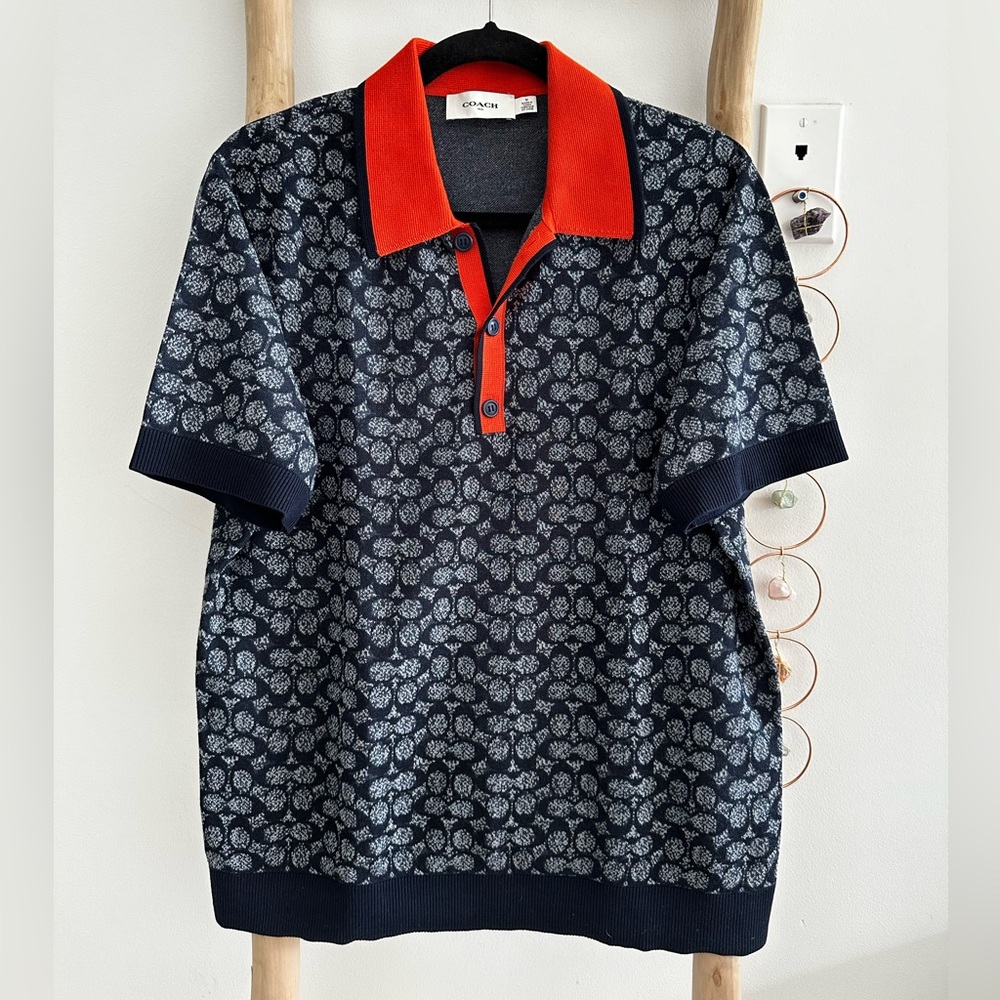 Coach Polo with monogram size M